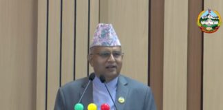 नीति तथा कार्यक्रममा पार्टीका सांसदहरूकाे उपस्थितिले सरकार बहुमतमा रहेको पुष्टि हुने मुख्यमन्त्री पाेखरेलकाे दाबी