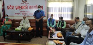 वैधानिक सरकार गठनको बाटो खाेल्न विपक्षी गठवन्धनद्वारा लुम्बिनीका प्रदेश प्रमुखकाे ध्यानाकर्षण
