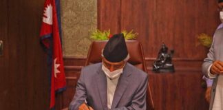मन्त्रिपरिषदको पहिलो निर्णय : चैत्र मसान्तभित्र सबै नेपालीलाई कोरोना विरुद्धको खोप