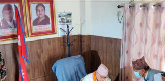 प्रदेश प्रमुख शेरचनद्वारा ग्याल्पो ल्होसारको शुभकामना