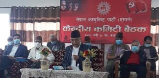 सभामुख र निर्वाचन आयोग विरुद्ध कानुनी उपचारमा जाने एमालेको निर्णय