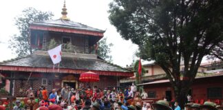 पाल्पामा ऐतिहासिक भगवती जात्रा मनाइयो
