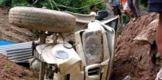 गुल्मीमा जिप दुर्घटना हुदा ५ जना घाइते
