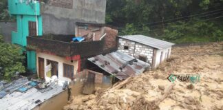 बुटवलको ज्योतिनगरमा पहिरोले थप ७ घरमा क्षति