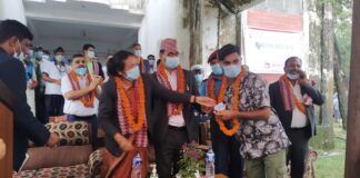 काठमाण्डौं बाहिर लुम्बिनीमा पहिलो पटक स्मार्ट लाइसेन्स बितरण सुरु