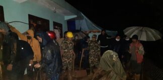 पहिरोमा पुरिएर गुल्मीमा एकै घरका ३ जनाको मृत्यु