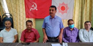 ज्योतिनगर पहिरो व्यवस्थापन तथा नियन्त्रणमा ध्यान दिन एमाले बुटवलद्धारा प्रदेश र संघीय सरकारसँग माग