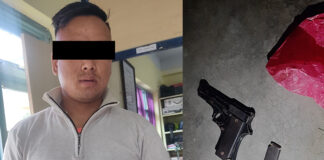 अटोमेटिक पेस्तोलसहित एक जना पक्राउ