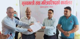 नेपाली कांग्रेसद्वारा लुम्बिनीका मुख्यमन्त्रीसमक्ष ७ बुँदे मागपत्र पेस