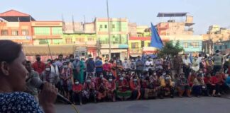 सीता भण्डारी मृत्यु प्रकरण ः राष्ट्रिय महिला मोर्चाद्धारा प्रदर्शन