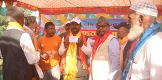 जनमुक्ती पार्टीको लुम्बिनीमा बृहत् आम सभा,बिभिन्न पार्टी छाडेर ५० जना जनमुक्तिमा प्रवेश