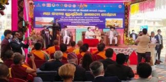 राष्ट्रपति भण्डारीद्वारा गौतमबुद्ध अन्तर्राष्ट्रिय विमानस्थलमा बहुमूल्य बुद्धमूर्तिको अनावरण