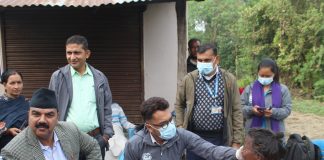 तिलोत्तमाका ज्येष्ठ नागरिकको घरमैं स्वास्थ्य परीक्षण