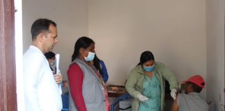 तिलोत्तमामा १८ वर्षमाथिका सबैलाई कोरोना विरुद्धको खोप