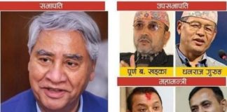 कांग्रेसको १४ औं महाधिवेशन : पदाधिकारीकाे मतगणना सकियो,सभापति सहित पदाधिकारीमा देउवा समुहको बर्चस्व