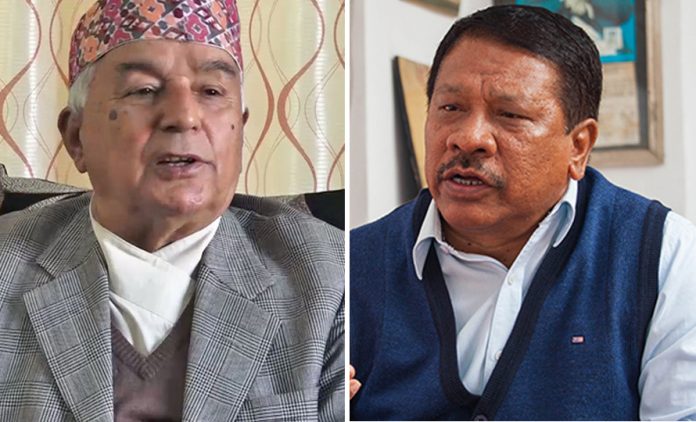Ramchandra-poudel-and-prakash-man-singh