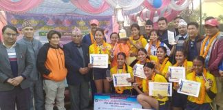 अन्तरपालिका महिला भलिबलको उपाधी आयोजक बुटवलको हातमा, तिलोत्तमा उप विजेता