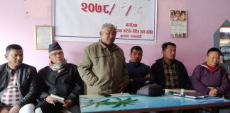तिनाउ दानव करीडोर पिडित संघर्ष समितिद्धारा दोस्रो चरणको आन्दोलनका कार्यक्रम सार्वजनिक, नगपालिकामा तालबन्दीदेखि जनप्रतिनिधिलाई सार्वजनिक बहिस्कार सम्म