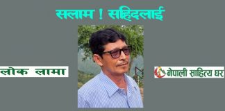 सलाम ! सहिदलाई