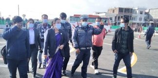 मन्त्री ढेगाद्धारा बुटवलको जितगढी स्थित लाइसेन्सको ट्रायल सेन्टरको छड्के अनुगमन