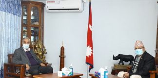 प्रधानमन्त्री देउवा र एमाले अध्यक्ष ओलीबीच भेटवार्ता,एमसीसीमा सहमति जुटाउने प्रयास