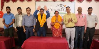 बुटवल आर्थिक राजधानी : नगरप्रमुखका उम्मेदबार भट्टराई, भट्टराईलाई औषधी ब्यवसायीहरुको साथ !