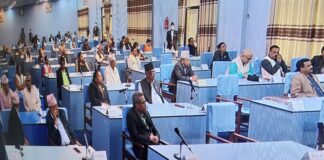 राज्यमन्त्री वलीकाे राजीनामा स्वीकृत भएकाे जानकारी पछि लुम्बिनी प्रदेश सभाको बैठक सुचारु