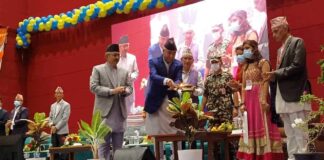 प्रधानमन्त्री देउवाद्वारा बुटवल स्थित अन्तर्राष्ट्रिय सम्मेलन केन्द्र उद्घाटन