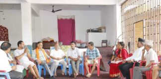 नगरप्रमुख पाण्डेयद्वारा मोतीपुर अौद्योगिक क्षेत्रका बासिन्दासँग छलफल