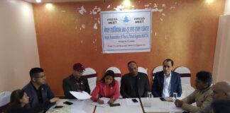 शनिबार बुटवल फुलबारी देखि नुवाकोटसम्म पदयात्रा हुने