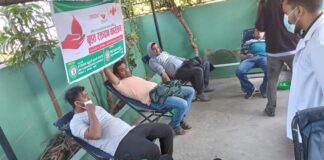 तिलोत्तमा सहकारीद्धारा रक्तदान,५२ युनिट रगत संकलन