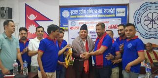 अध्यक्ष कसजूलाई बस्तुगत समितिको सम्मान