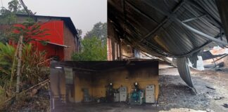 रूपन्देहीको एक पलाष्टिक उद्योगमा आगलागि, लाखौंको क्षति