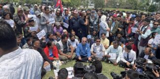 भ्रष्टाचारविरुद्ध राजधानी काठमाण्डौसहित देशका विभिन्न ठाउँमा प्रदर्शन