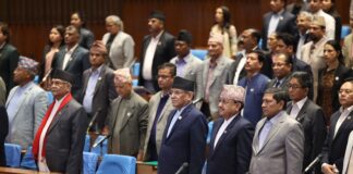 सरकारको नीति तथा कार्यक्रम प्रतिनिधि सभाबाट बहुमतले पारित