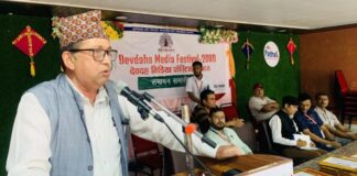 देवदह मिडिया फेस्टिवल : देवदहका पत्रकारहरुको निशुल्क स्वास्थ्य बिमा गर्ने घोषणा