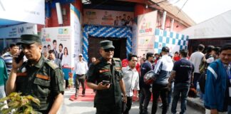 अबैध रूपमा सञ्चालन भएको भन्दै महानगरले बन्द गरायाे हिसानको शैक्षिक मेला