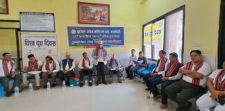 विश्व दुग्ध दिवसकाे अवसरमा अस्पतालमा दुग्ध पान र रक्तदान