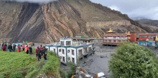 मुस्ताङमा बाढीले बगाएर पुरिएको डेढ करोड रुपैयाँ फेला