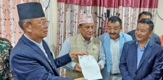 कोशीको मुख्यमन्त्रीमा कांग्रेसका उद्धव थापा नियुक्त