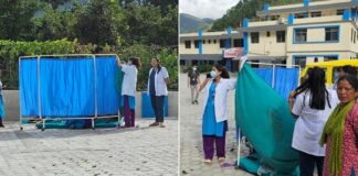 भूकम्पपछि बझाङमा एक महिलाले जन्माइन् चौरमै बच्चा