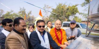 गौतमबुद्ध आधारभूत विद्यालयमा खानेपानी ट्यांकी निर्माण