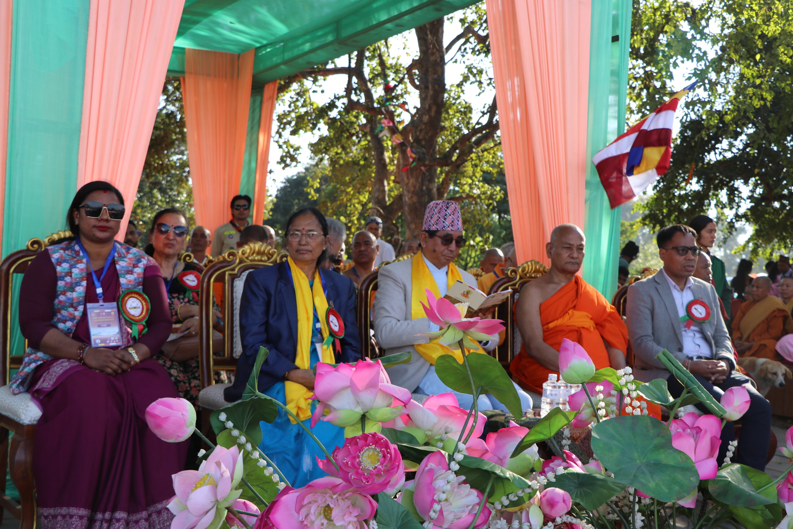 लुम्बिनीमा तीन दिने त्रिपिटक पाठ सम्पन्न