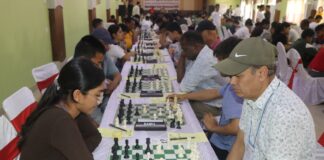 बुटवलमा जारी अन्तर्राष्ट्रिय बुद्धिचालमा अन्तिम चरणमा पुगे १ सय ४२ खेलाडी,रुपेश जैसवाल अगाडि