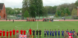 नेपाल र ब्रिटिश आर्मीबीचको पहिलो खेल गोलरहित बराबरी