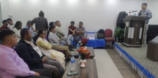 बुटवलमा “मारीखाेलाकाे ढुङ्गाे” कृतिमाथि विमर्श