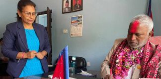 लुम्बिनीका एक मन्त्रीद्वारा राजीनामा दिएको १५ दिनपछि पदभार ग्रहण