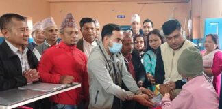 कानुन दिवसकाे अवसरमा डिएलए पाल्पाद्वारा विरामीलाई फलफूल