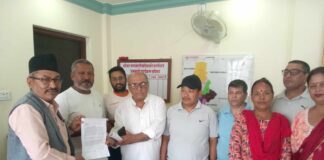 बर्दघाटका स्वरोजगारमुलक श्रमिक तथा ब्यवसायी संगठित, आन्दोलनको चेतावनी