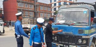 यान्त्रिक अवस्था ठिक नभएका सवारी साधन चलाउने ५२ जना चालक कारबाहीमा